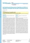 On the Origins of Consciousness:<br />
Hypothesis as to the Roll of Glia Cells, multi-branched Nerve Endings and Dendrites<br />
§<br />
Zur Entstehung des Bewusstseins:<br />
Hypothese zur Rolle von Gliazellen, verzweigten Nervenenden und Dendritenarmen